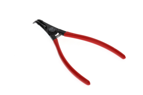 GEDORE 8000 A 42 Montagezange fĂŒr AuĂensicherungsringe gewinkelt 85-140mm