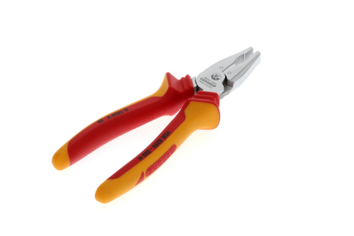 GEDORE VDE 8250-200 H VDE-Kraft-Kombinationszange mit Hüllenisolierung 200 mm