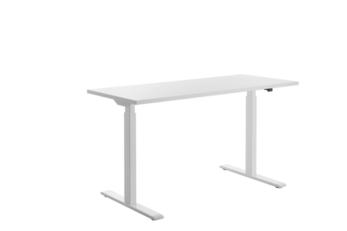 Topstar Elektrisch höhenverstellbarer Schreibtisch E-Table Smart mit T-Fußgestell
