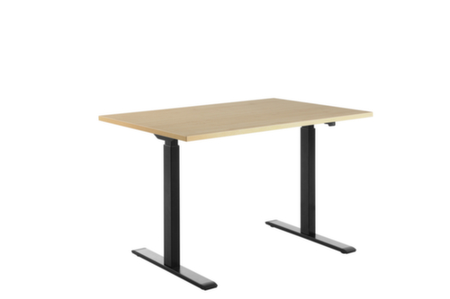 Topstar Elektrisch höhenverstellbarer Schreibtisch E-Table Smart mit T-Fußgestell