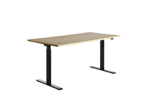 Topstar Elektrisch höhenverstellbarer Schreibtisch E-Table Smart mit T-Fußgestell