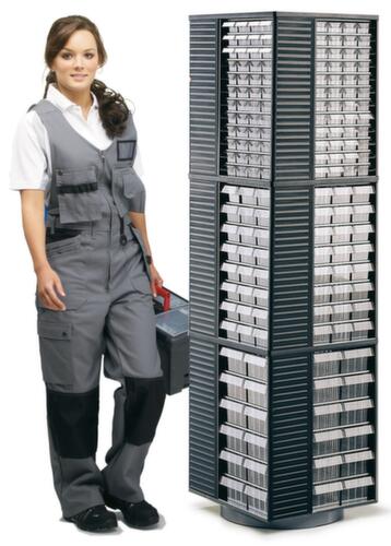 Treston Drehständer 12-550 (leer), für 12 Lagermagazine Tiefe 180 mm