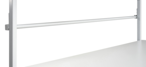 Treston Komplett-Packtisch mit Lochplatte und Abrollvorrichtung, Breite x Tiefe 1800 x 900 mm