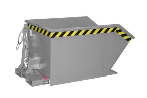 Bauer Niedriger Späne-Kippbehälter öl- und wasserdicht