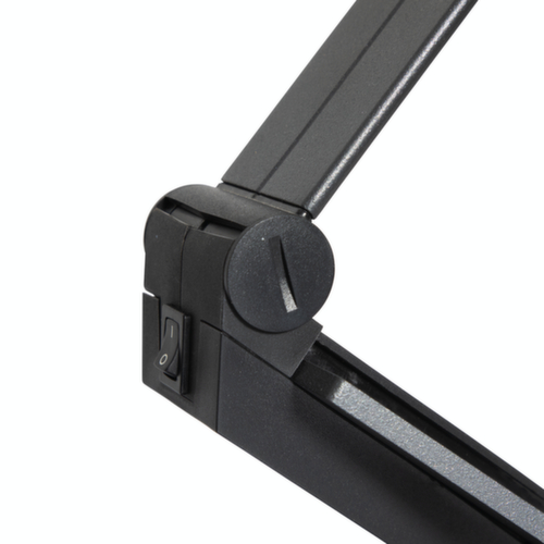 MAUL Dimmbare LED-Tischleuchte MAULsolaris, Licht neutralweiß, silber