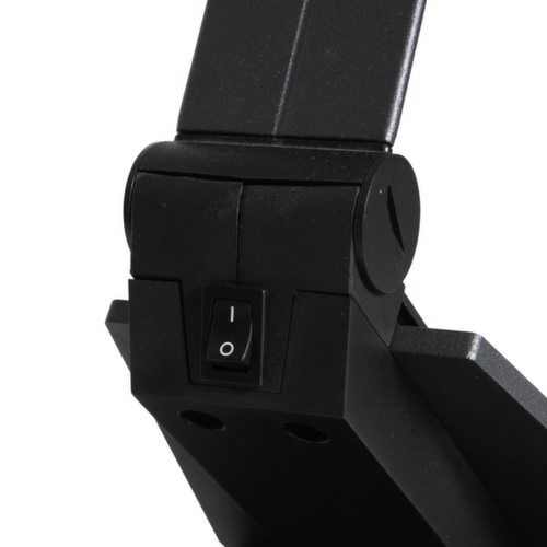 MAUL Dimmbare LED-Tischleuchte MAULsolaris, Licht neutralweiß, silber