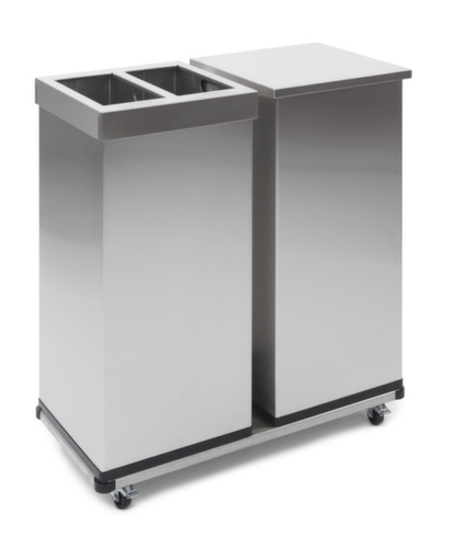 Wertstoffsammler Carro Mix mit Innenbehälter, 2 x 52,5 l