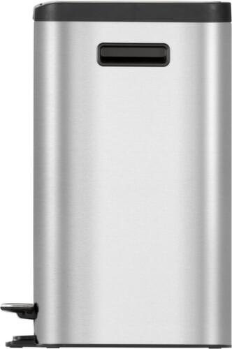 Tretabfallsammler EKO mit fingerabdruckfester Beschichtung, 2 x 12 - 24 l