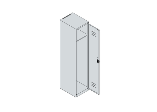 C+P Spind Classic Plus, Abteilbreite 400 mm