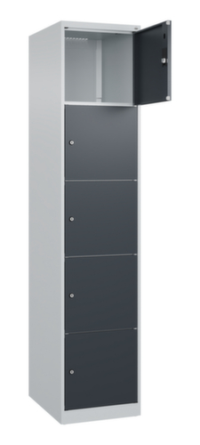 C+P Schließfachschrank Classic Plus, 5 Fächer