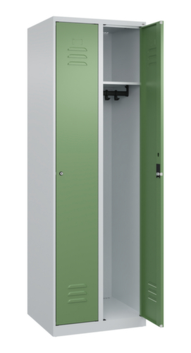 C+P Spind Classic Plus mit 2 Abteilen, Abteilbreite 300 mm