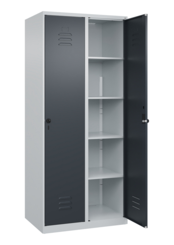 C+P Wäscheverteilschrank Classic Plus, Abteilbreite 400 mm