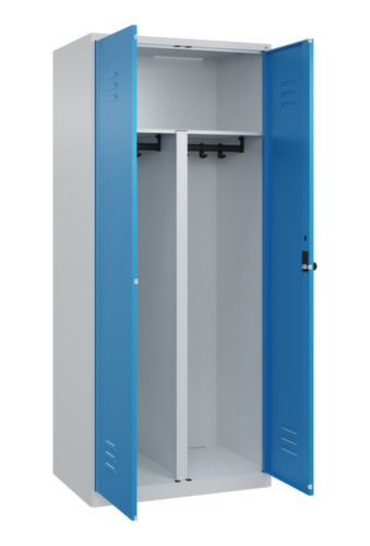 C+P PSA-Spind Classic Plus für Schwarz-Weiß-Trennung, Abteilbreite 400 mm