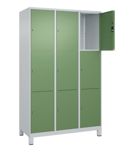 C+P SchlieĂfachschrank Classic Plus, 9 FĂ€cher