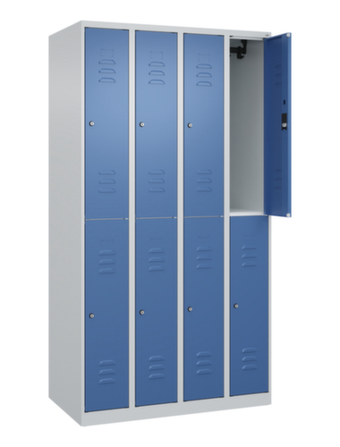 C+P Doppelstöckiger Spind Classic Plus, Abteilbreite 250 mm