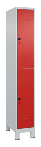 C+P Doppelstöckiger Spind Classic Plus, Abteilbreite 300 mm