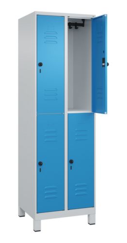 C+P Doppelstöckiger Spind Classic Plus, Abteilbreite 300 mm