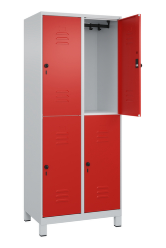 C+P Doppelstöckiger Spind Classic Plus, Abteilbreite 400 mm