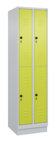 C+P Doppelstöckiger Spind Classic Plus, Abteilbreite 250 mm