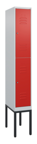 C+P Doppelstöckiger Spind Classic Plus, Abteilbreite 300 mm