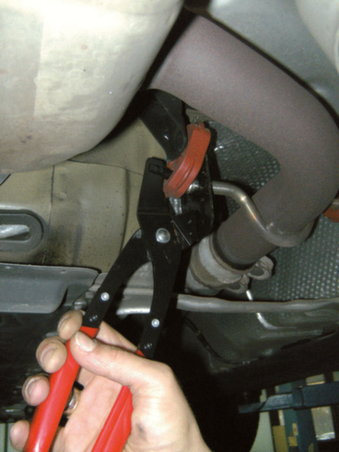 KS Tools Auspuffgummi-Demontage-Zange