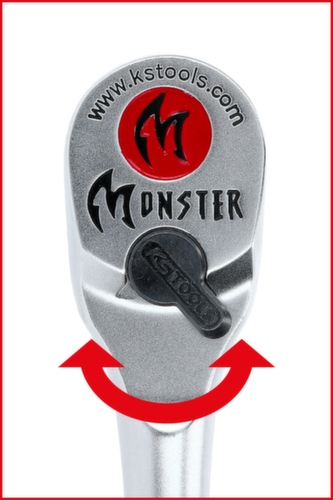 KS Tools 1/2" Monster Teleskop-Umschaltknarre