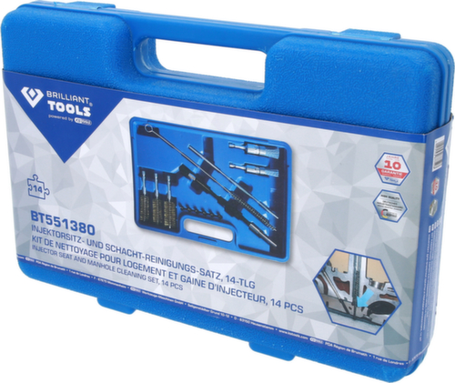 Brilliant Tools Injektorsitz- und Schacht-Reinigungs-Satz