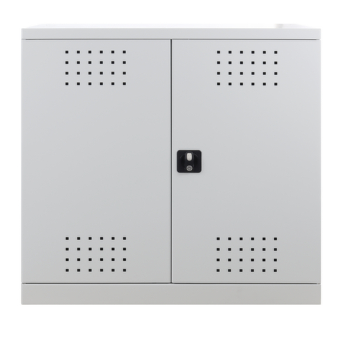 Gefahrstoffschrank mit Wannenböden, Höhe x Breite x Tiefe 1000 x 1000 x 500 mm