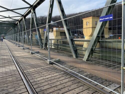 Schake Mobilzaun, Höhe x Breite 1200 x 3500 mm