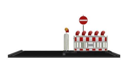 Schake Fußplatte für Schrankenzaun