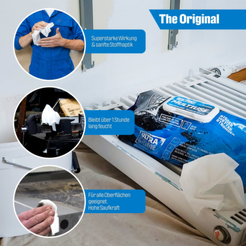 UDOBÄR Reinigungstücher Multiuse, 100 Tücher, Stoff