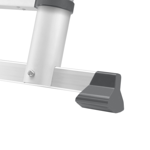 Hailo Teleskop-Anlegeleiter FlexLine T80 mit Sprossen