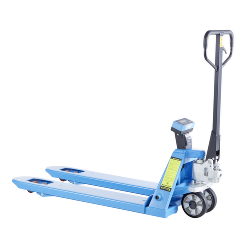 Wiege-Hubwagen WH-D2000, 2000 kg Traglast, Gummi/Polyurethan