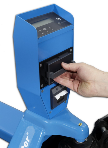 Wiege-Hubwagen WHP-D2000, 2000 kg Traglast, Gummi/Polyurethan