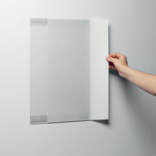 Durable Infohalter, DIN A3, Rückseite mit selbsthaftenden Streifen