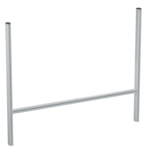 Treston Aufbauprofil QuatreX fĂŒr Arbeitstisch, Höhe 1200 mm