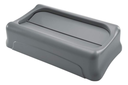 Rubbermaid Schwingdeckel Slim Jim® für Wertstoffsammler, grau