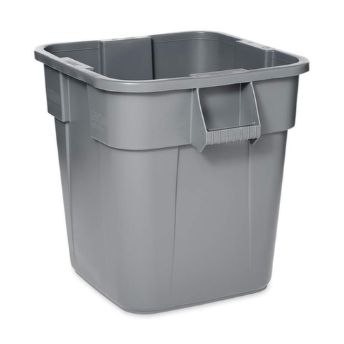 Rubbermaid Eckiger Wertstoffcontainer BRUTE, 106 l, grau