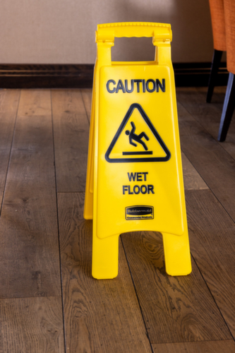 Rubbermaid Warnkombischild "Rutschgefahr", Bodenaufsteller