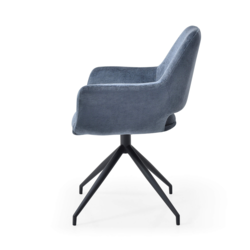 Bisley Besucherstuhl Easy Meet G 739 mit Armlehnen, Sitz Stoff (100% Polyester), oxfordblau