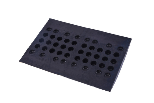 UDOBĂR Fahrbahnschwelle, Breite 500 mm, gelb/schwarz