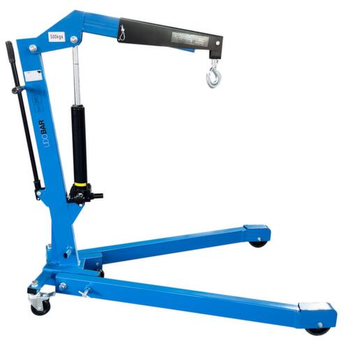 UDOBÄR Werkstattkran mit gespreiztem Fahrgestell, klappbar