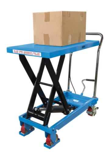 UDOBÄR Mobiler Scherenhubtisch, 500 kg Traglast, 850x500 mm