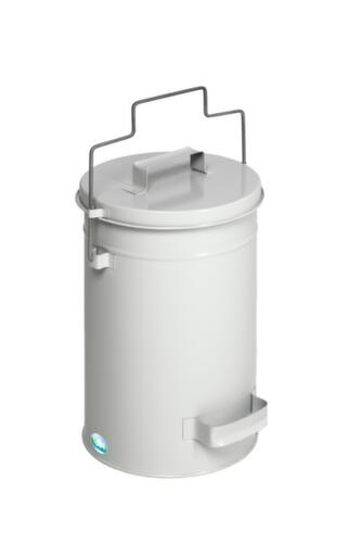 VAR SicherheitsabfallbehÀlter, 25 l, RAL7035 Lichtgrau