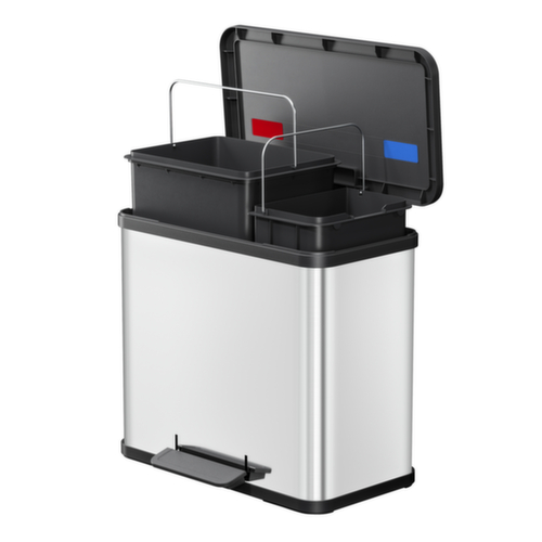 Hailo Tretabfallsammler Öko duo Plus L, Inhalt 1 x 9 l/1 x 17 l