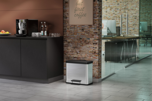 Hailo Tretabfallsammler Öko duo Plus L, Inhalt 1 x 9 l/1 x 17 l