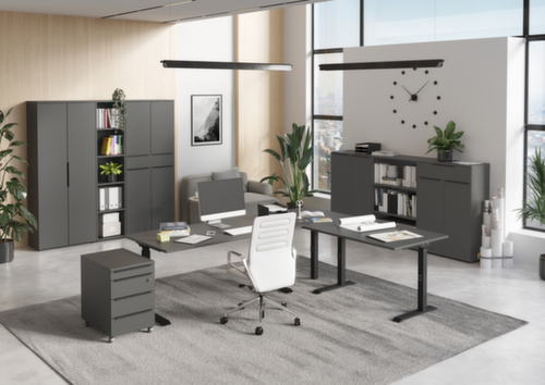 Eckverbindung GW-MAILAND 7906 für höhenverstellbaren Schreibtisch