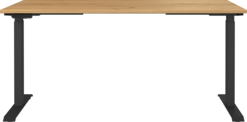 Elektrisch höhenverstellbarer Schreibtisch GW-MAILAND 7908 mit T-Fußgestell