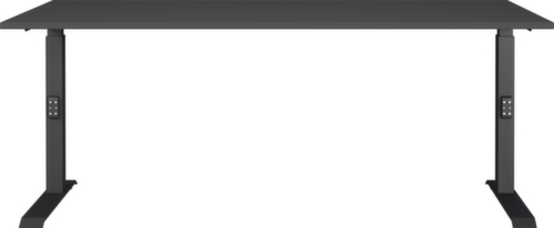 Höhenverstellbarer Schreibtisch GW-BEDANO 9917 mit C-FuĂgestell