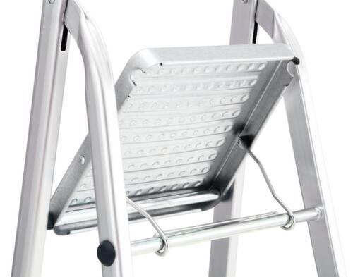 UDOBÄR Klappbare Stufenleiter aus Aluminium